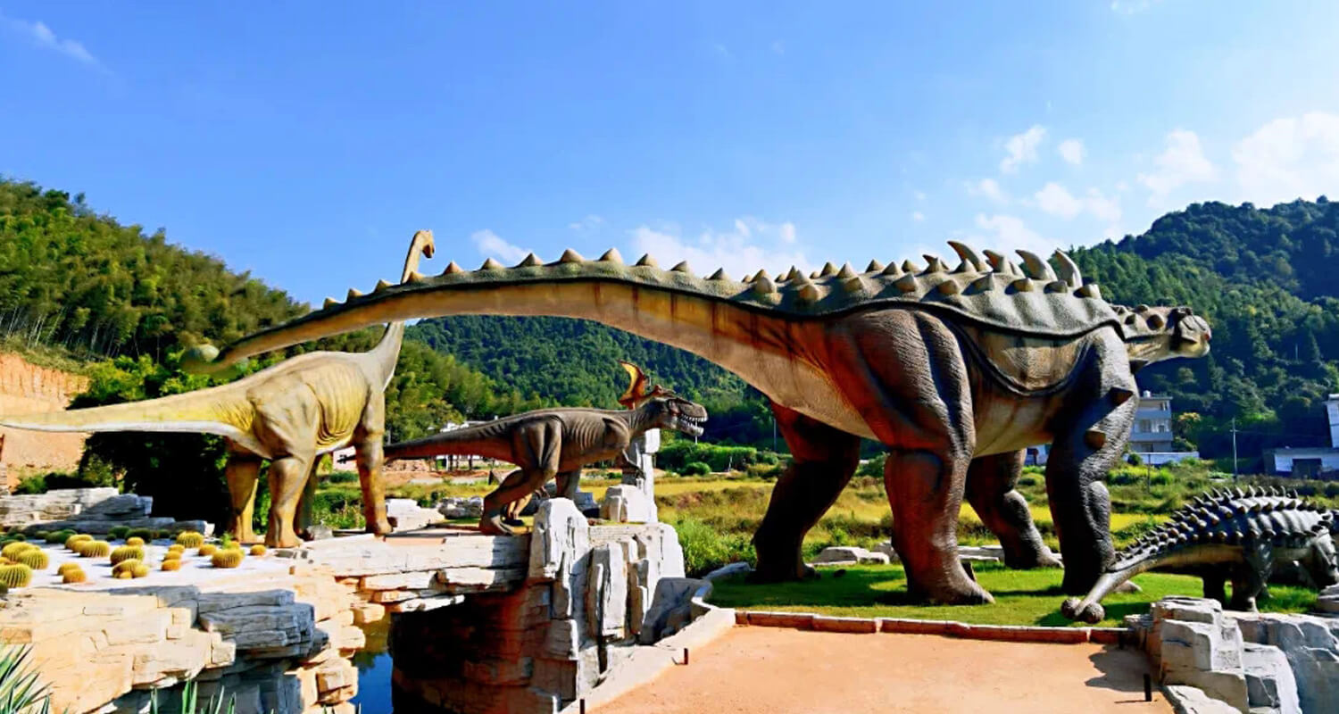 Dinosaur Project in Jiangxi, China