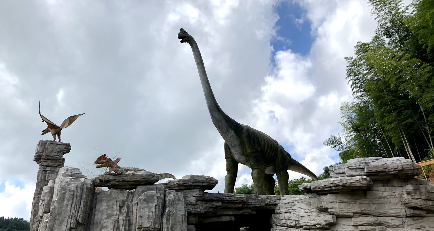 Dinosaur Project in Jiangxi, China