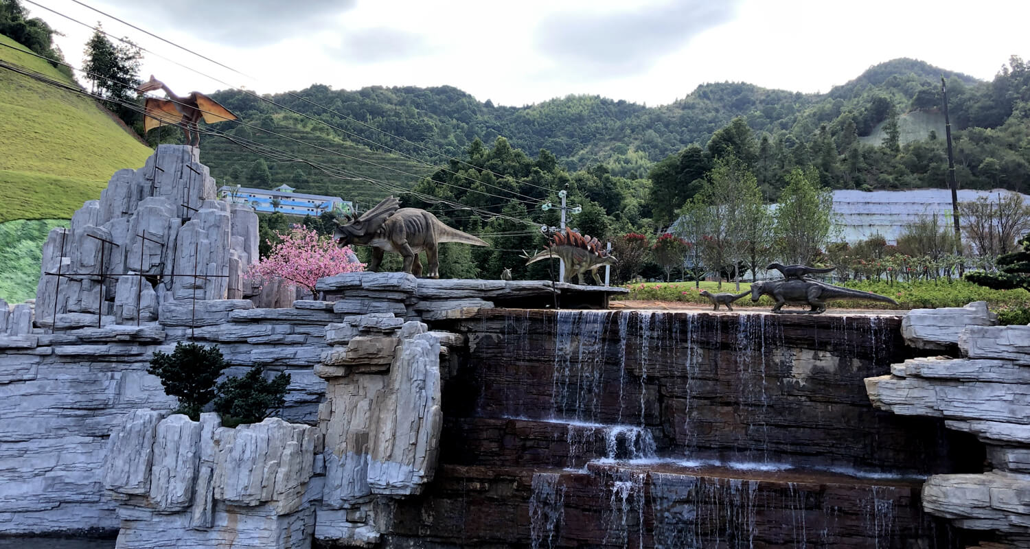 Dinosaur Project in Jiangxi, China