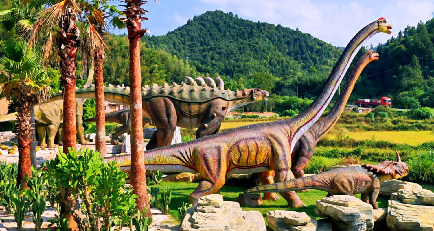 Dinosaur Project in Jiangxi, China