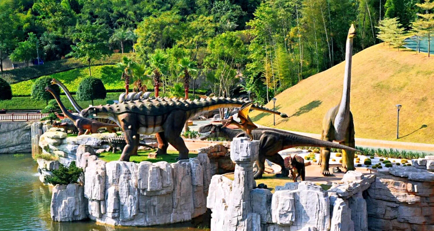 Dinosaur Project in Jiangxi, China