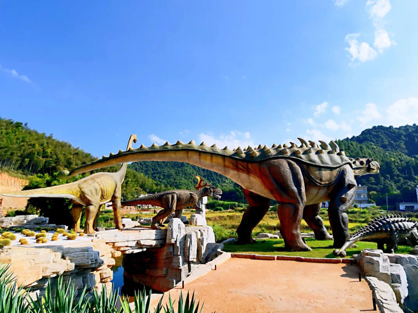 Dinosaur Project in Jiangxi, China