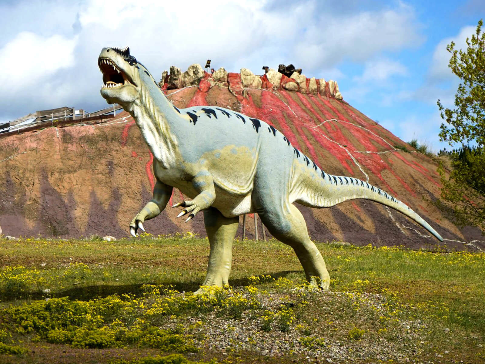 Dinosaur Park in Germany