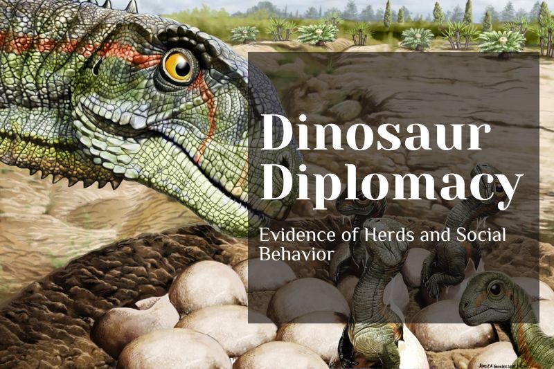 Dinosaur Diplomacy: Evidence of Herds and Social Behavior