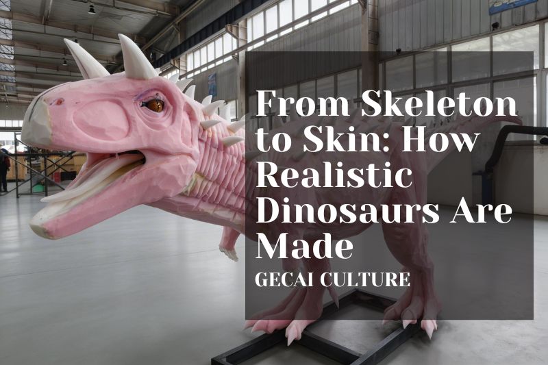 From Skeleton to Skin: How Realistic Dinosaurs Are Made