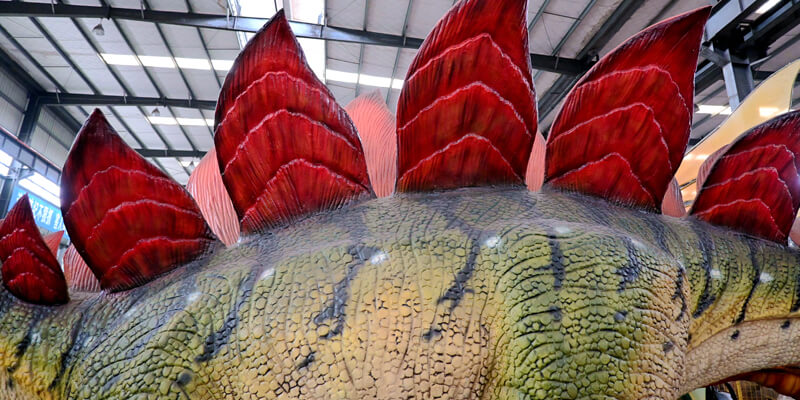 Animatronic Dinosaur Details-Texture