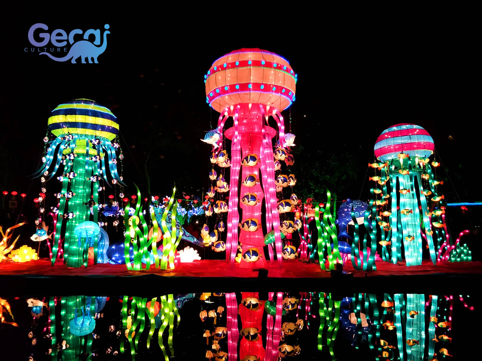Custom Sea Animal Festival Lantern for Event