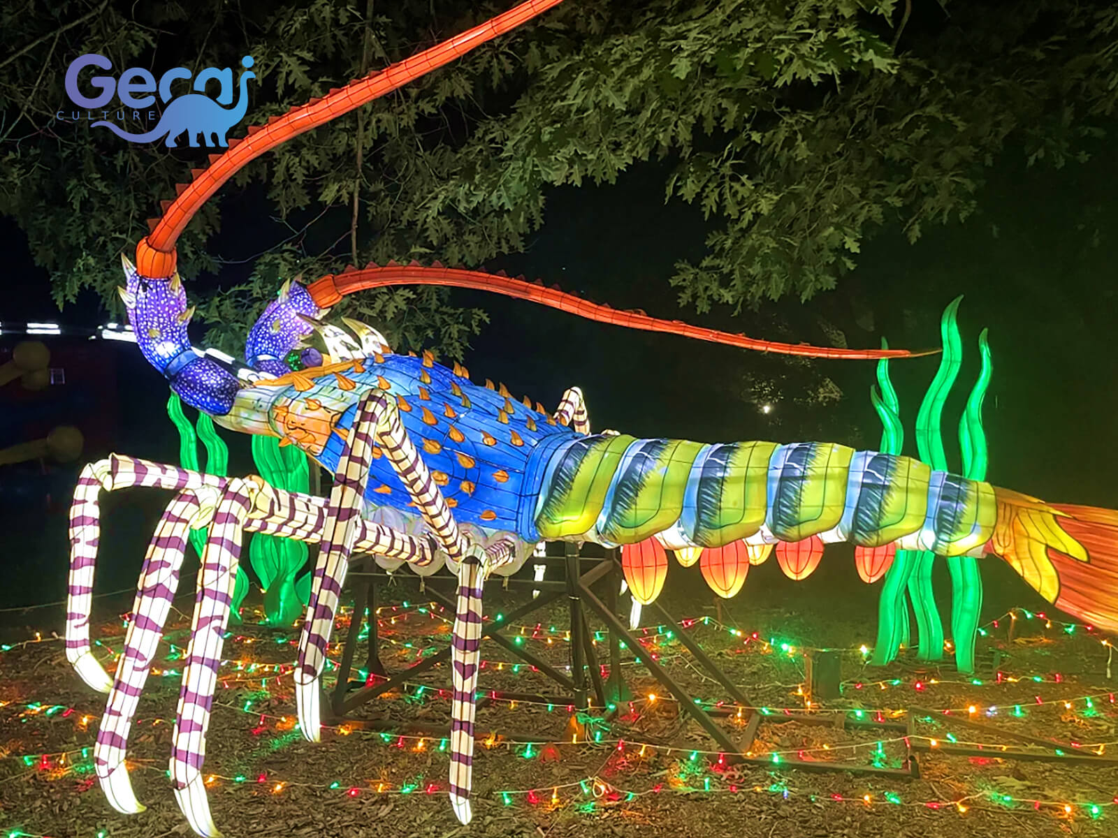 Custom Festival Sea Animal Lantern for Sale
