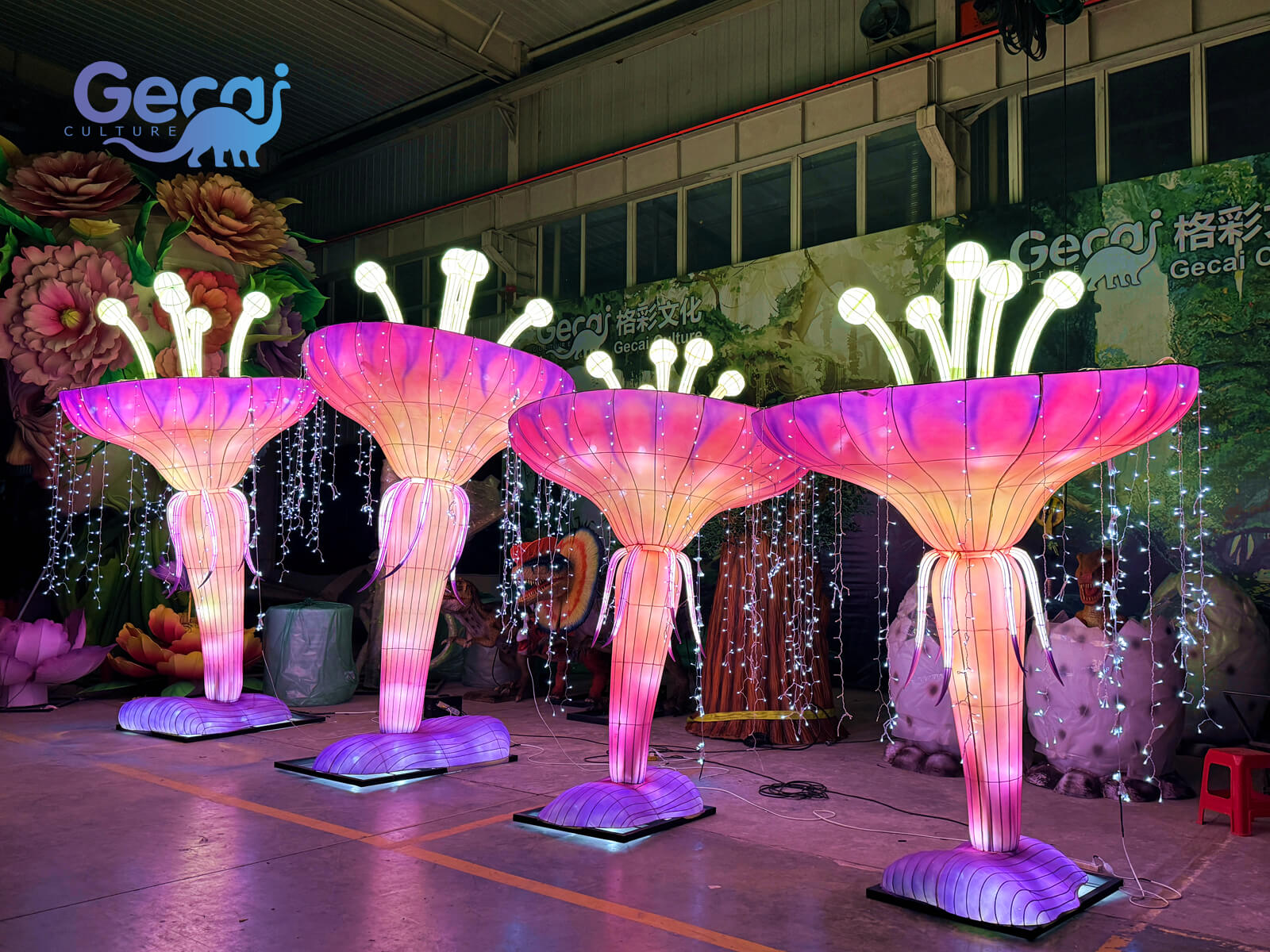 Custom Flower Festival Lantern for Event
