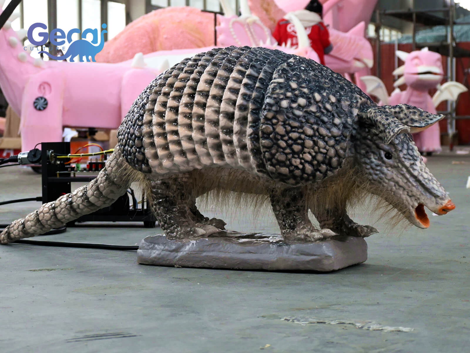 Realistic Armadillo Animatronic for Sale