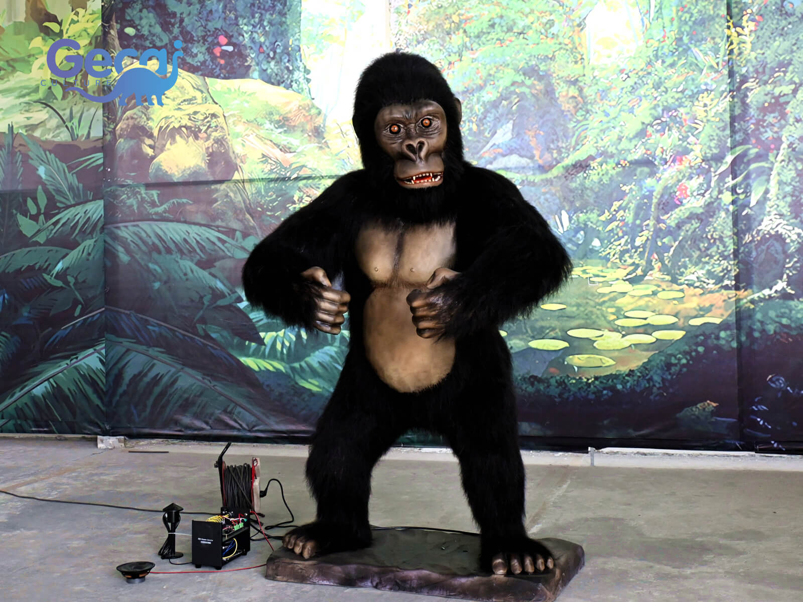 Realistic Chimpanzee Animatronic for Zoo
