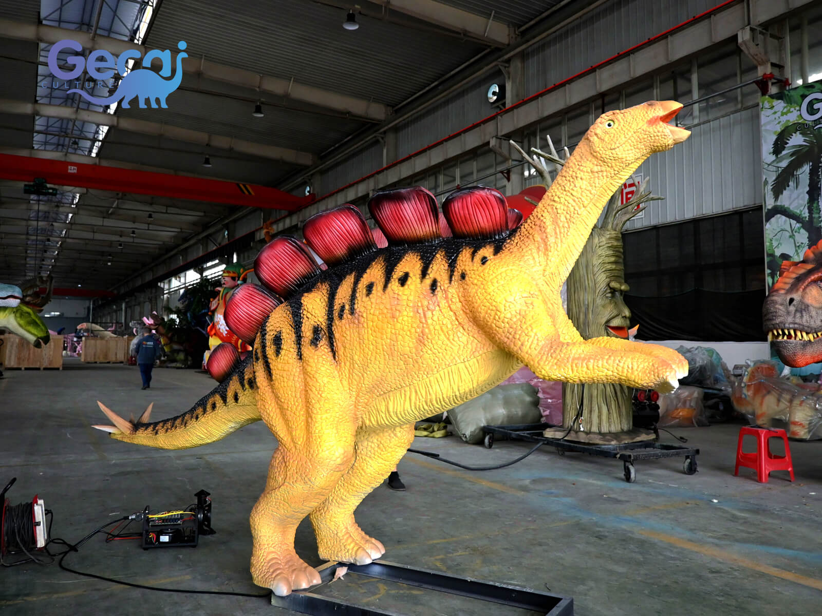 Animatronic Standing Wuerhosaurus for Park