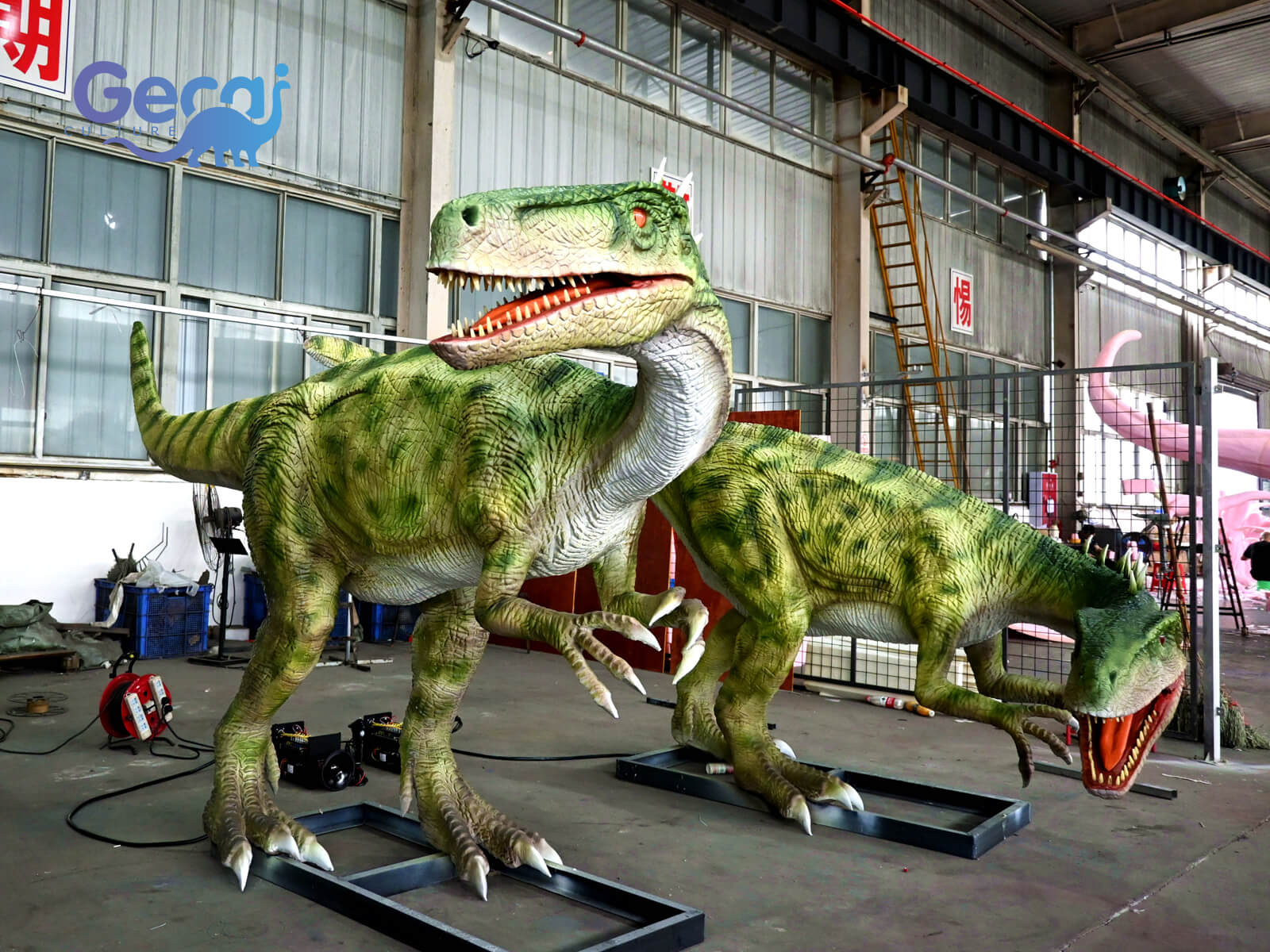 Realistic Animatronic Herrerasaurus Set