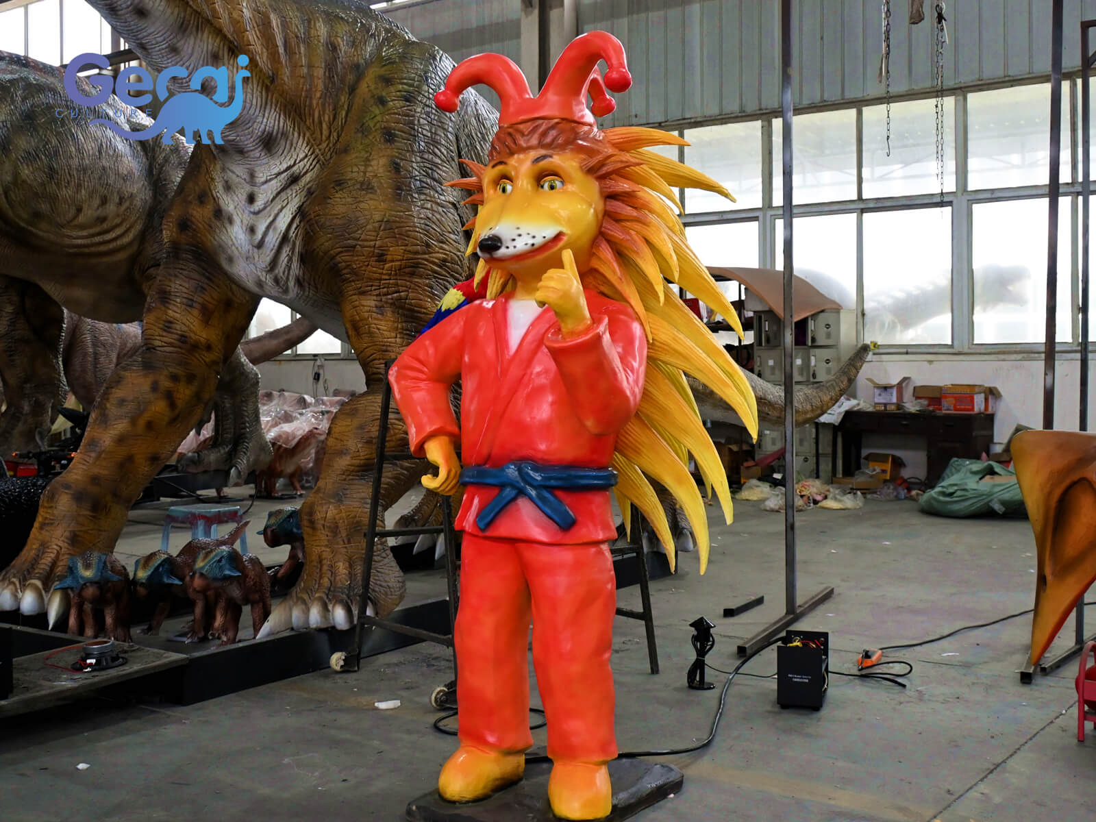 Custom Cartoon Character Animatronic Statue