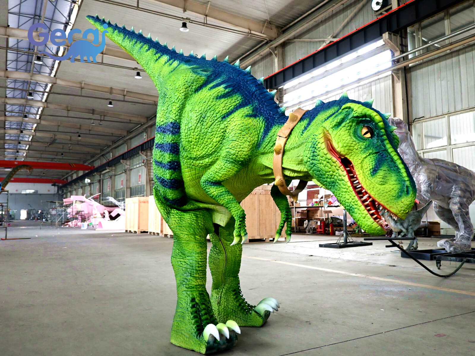 Green T-Rex Costume for Party