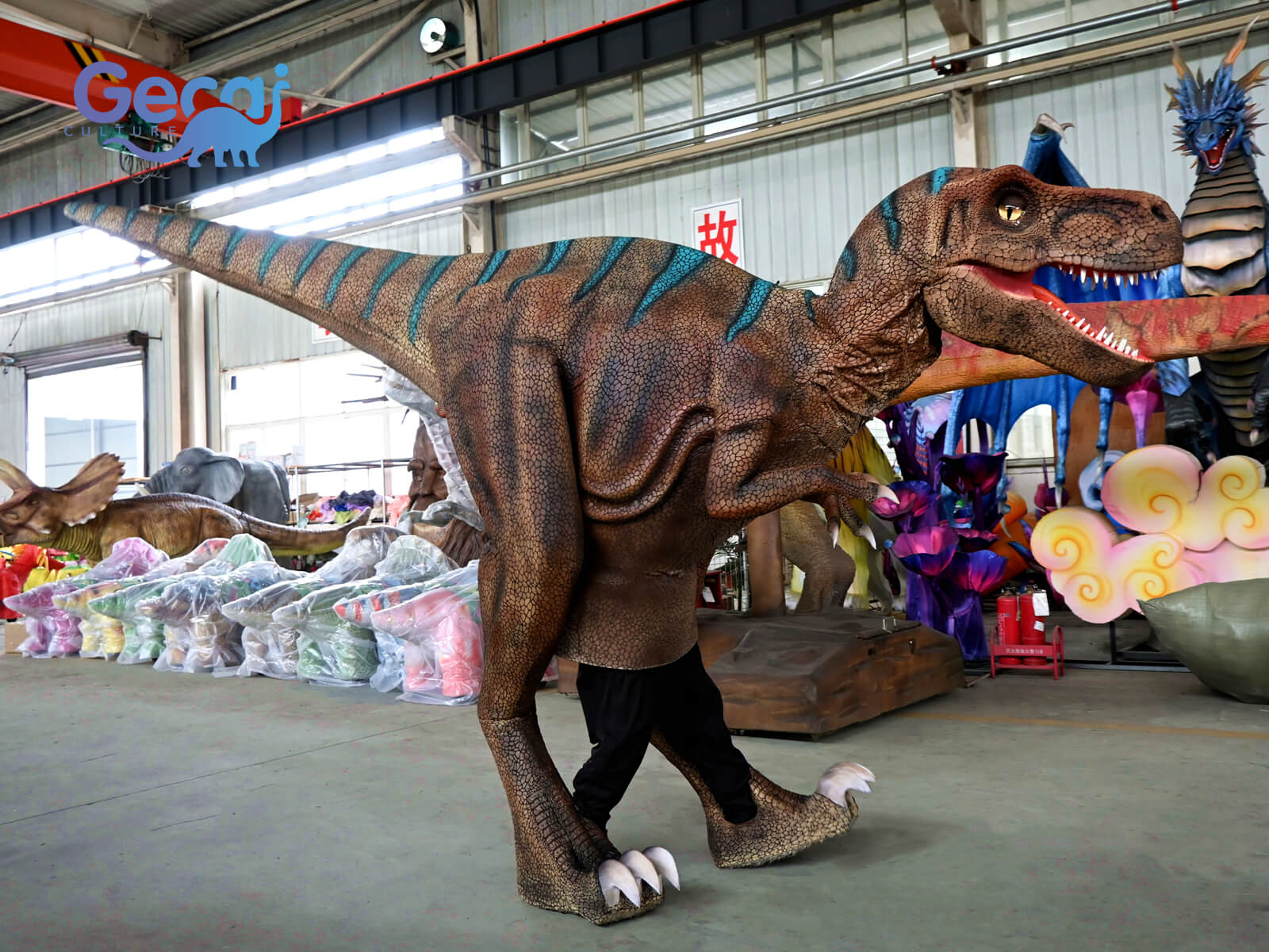 Realistic T-Rex Costume for Dinosaur Party