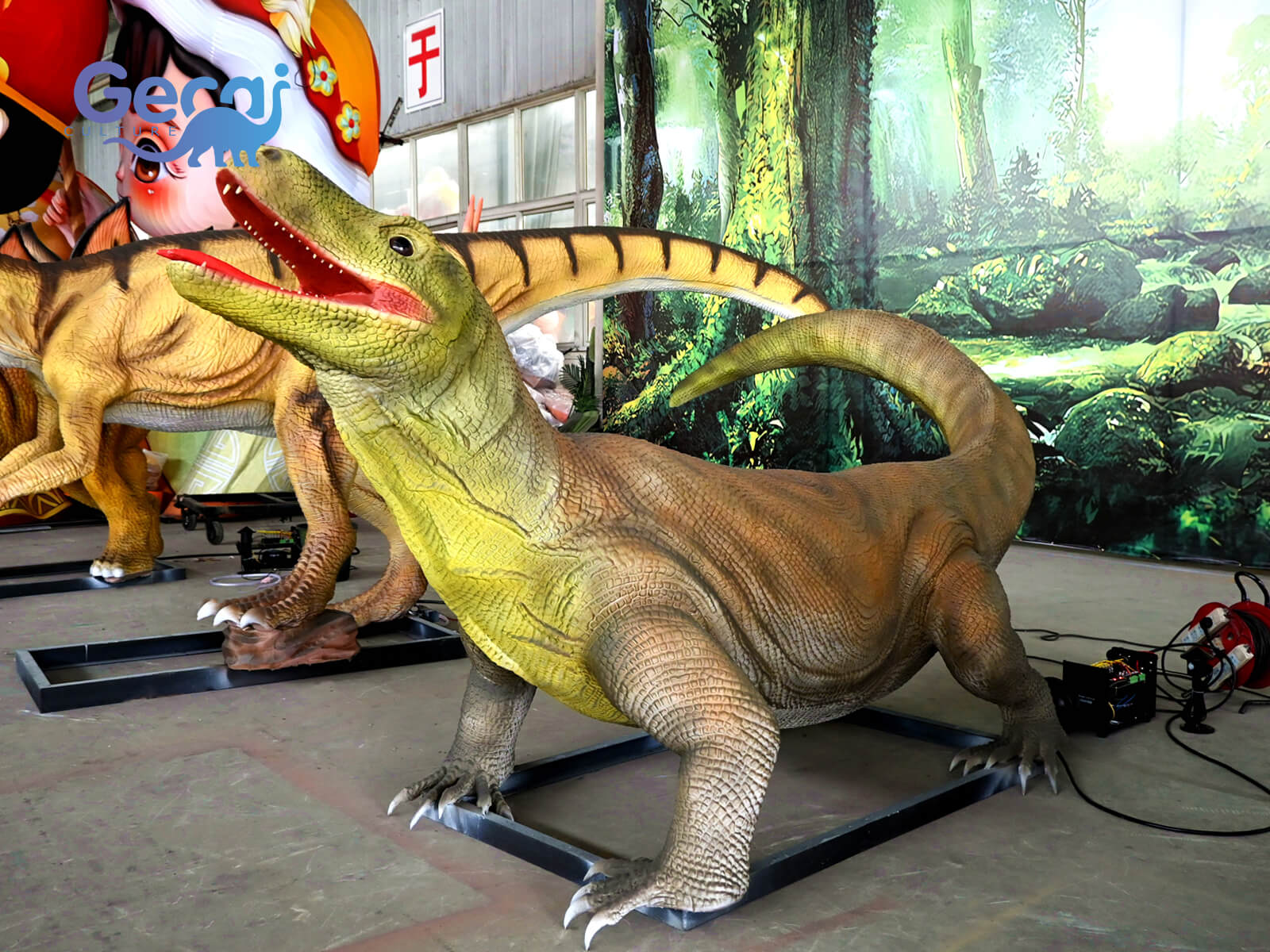 Animatronic Komodo Dragon for Zoo