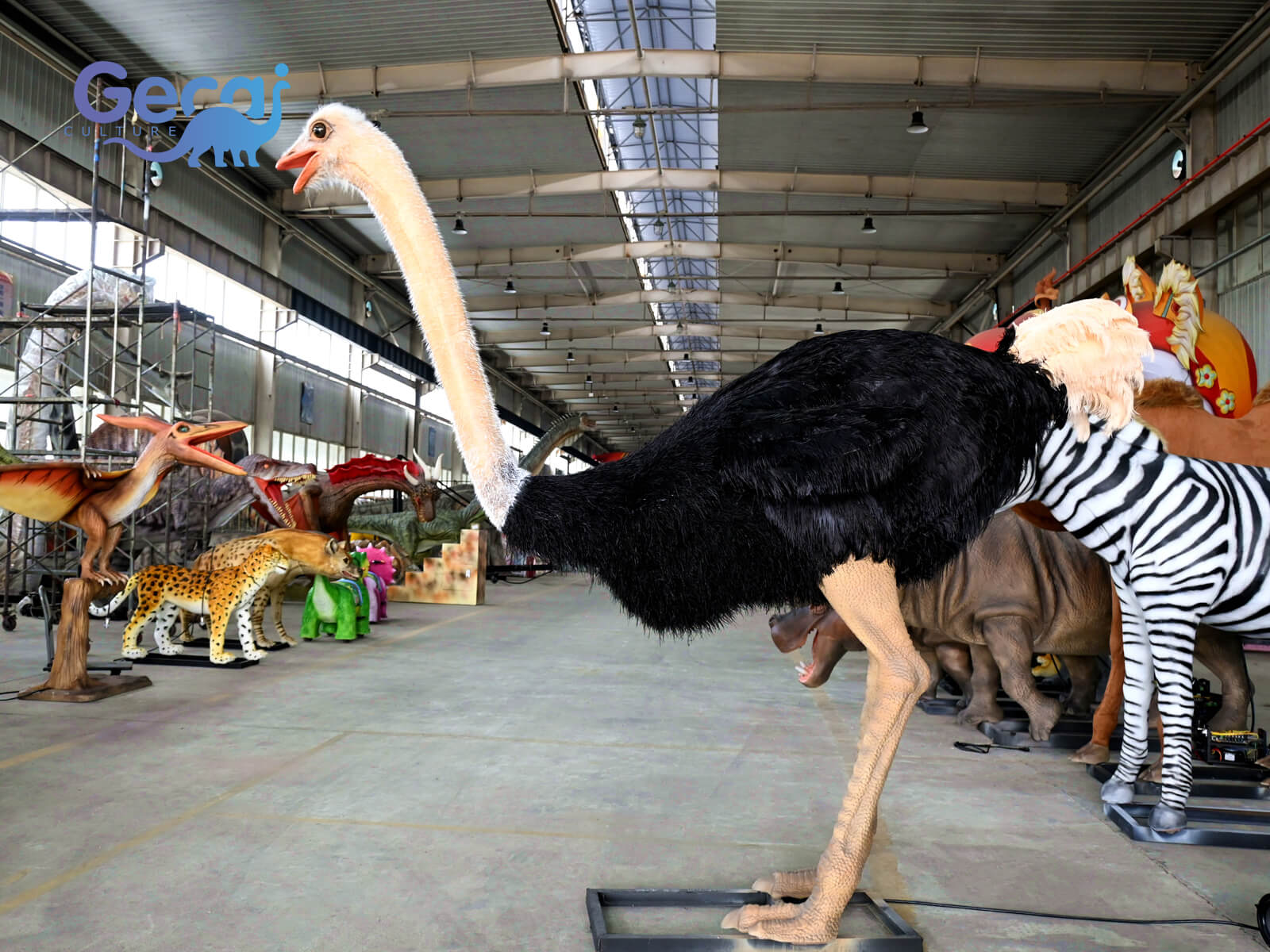 Realistic Animatronic Ostrich for Sale