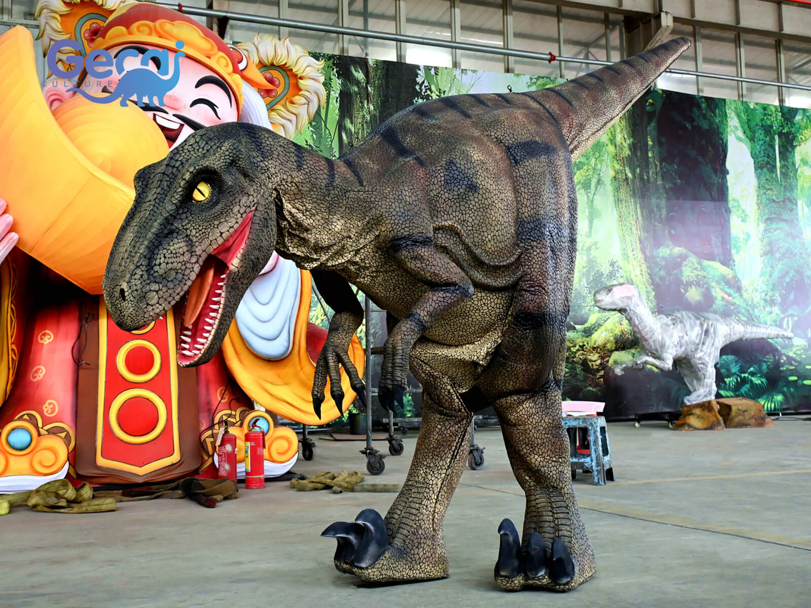 Life Size Vivid Raptor Costume for Sale