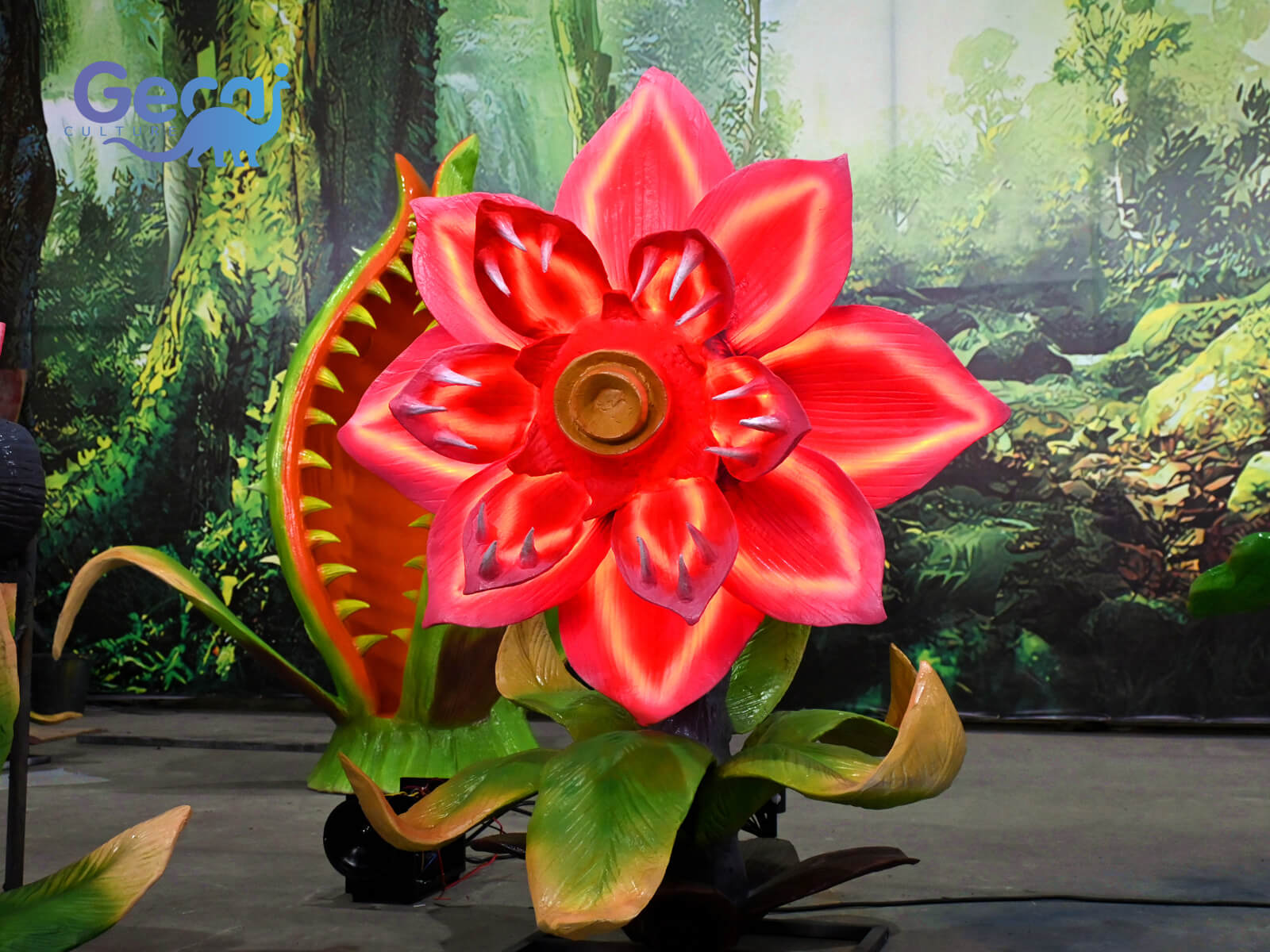 Custom Animatronic Luminous Flowers