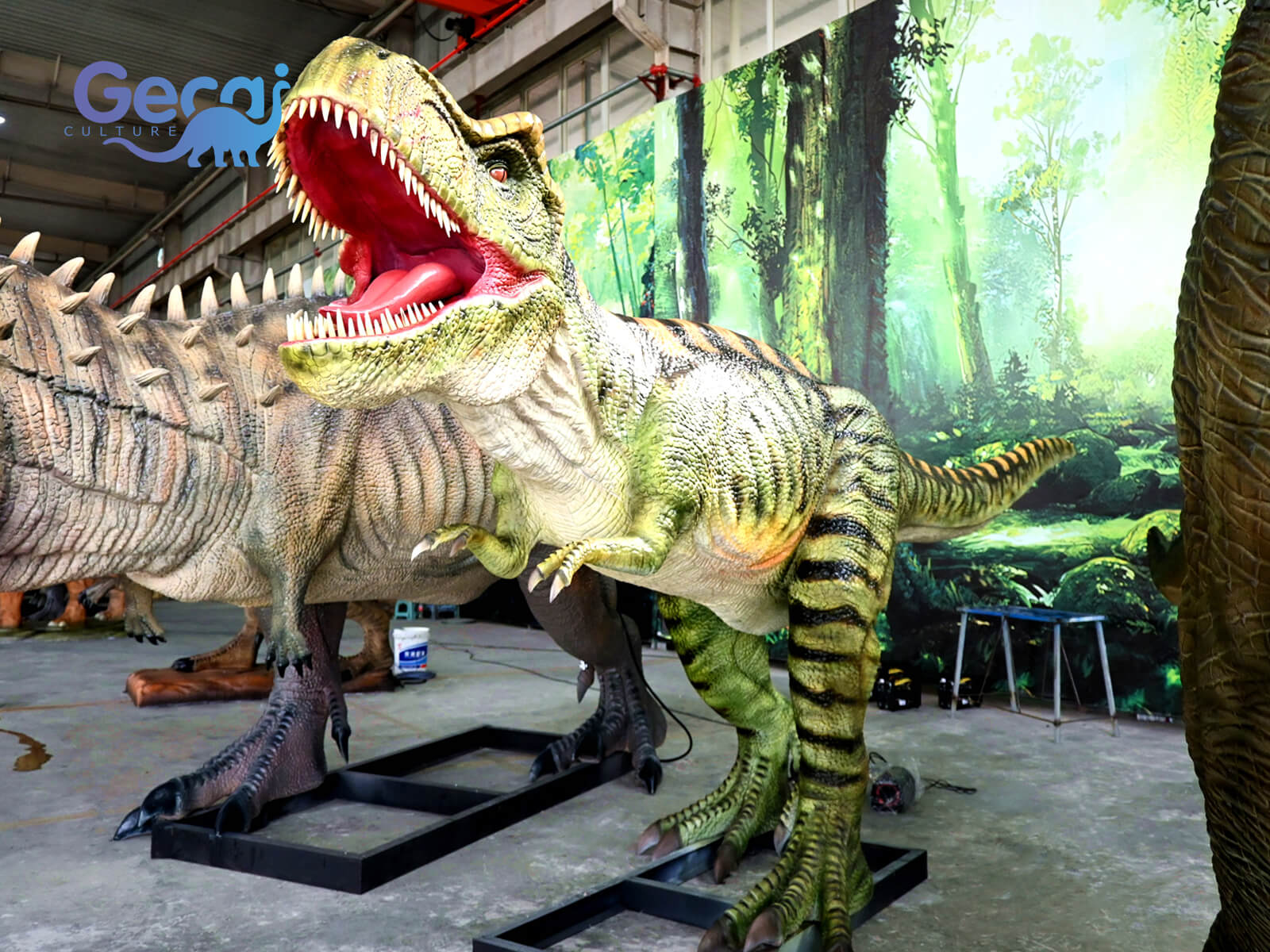 Animatronic Dinosaur Baby Trex Statue for Park