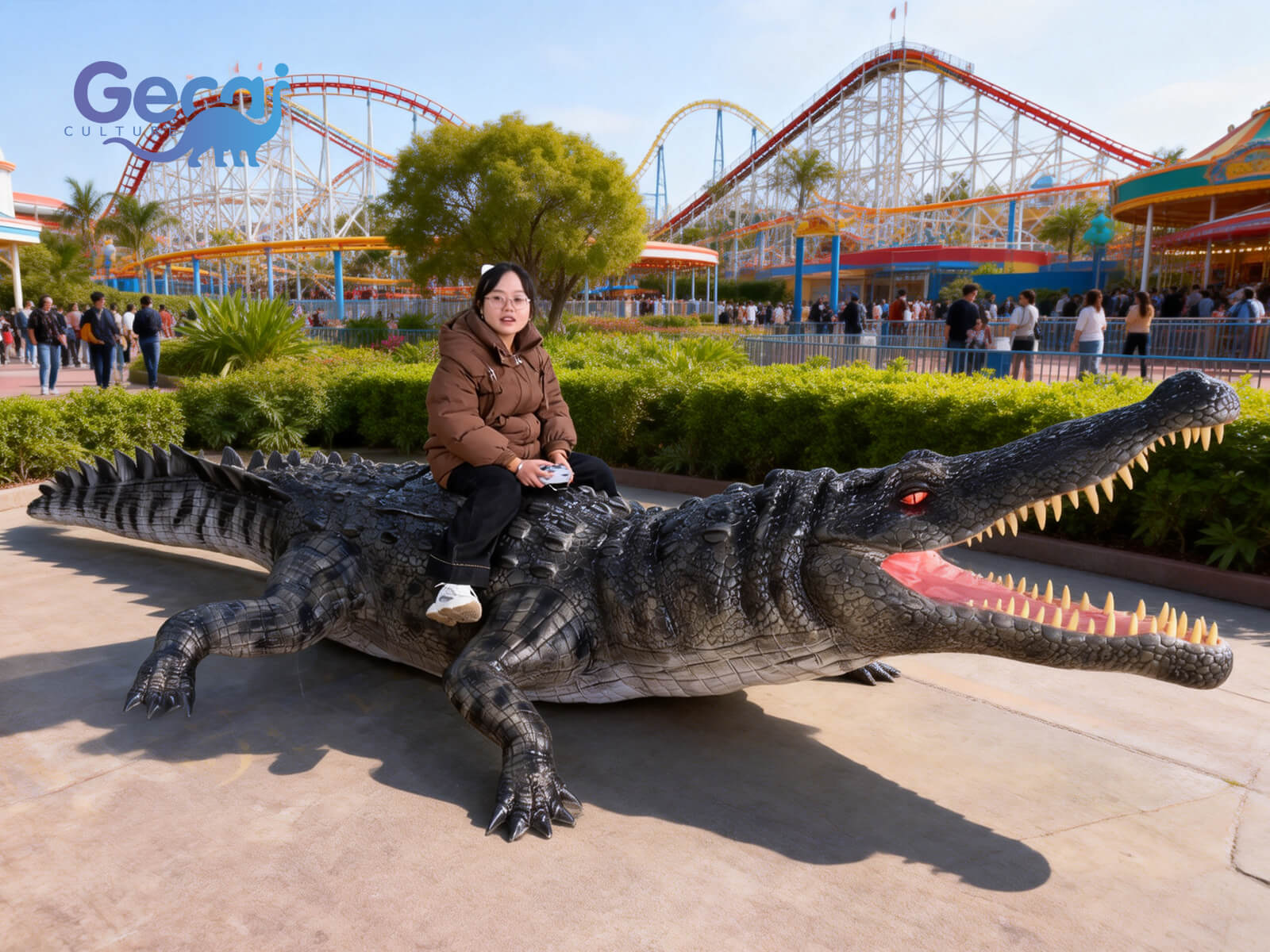 Remote Control Animatronic Crocodile for Sale