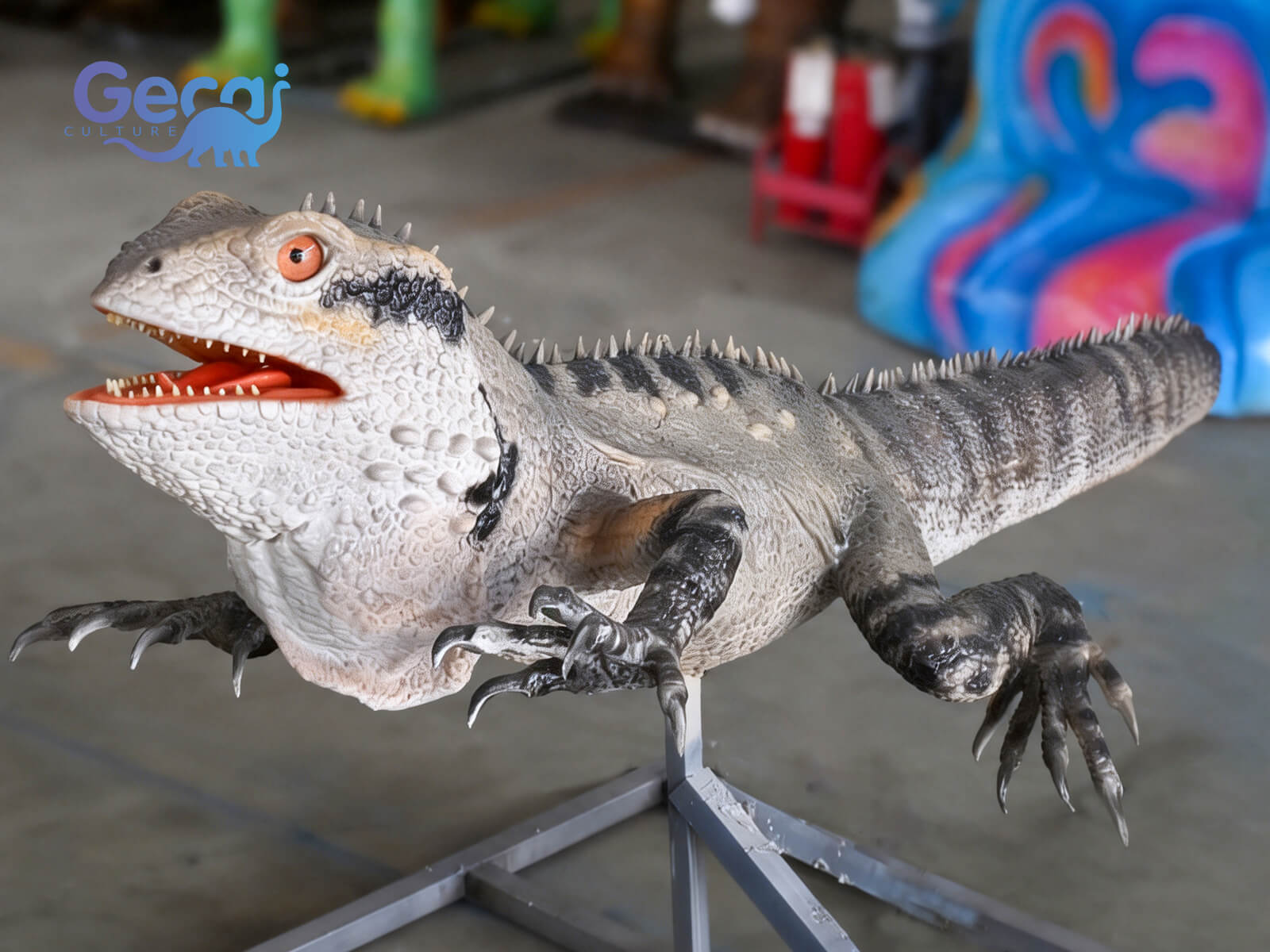 Animatronic Australian Water Dragon