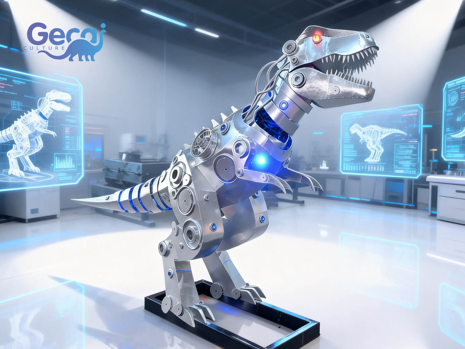 Custom Animatronic Mechanical T-Rex Model