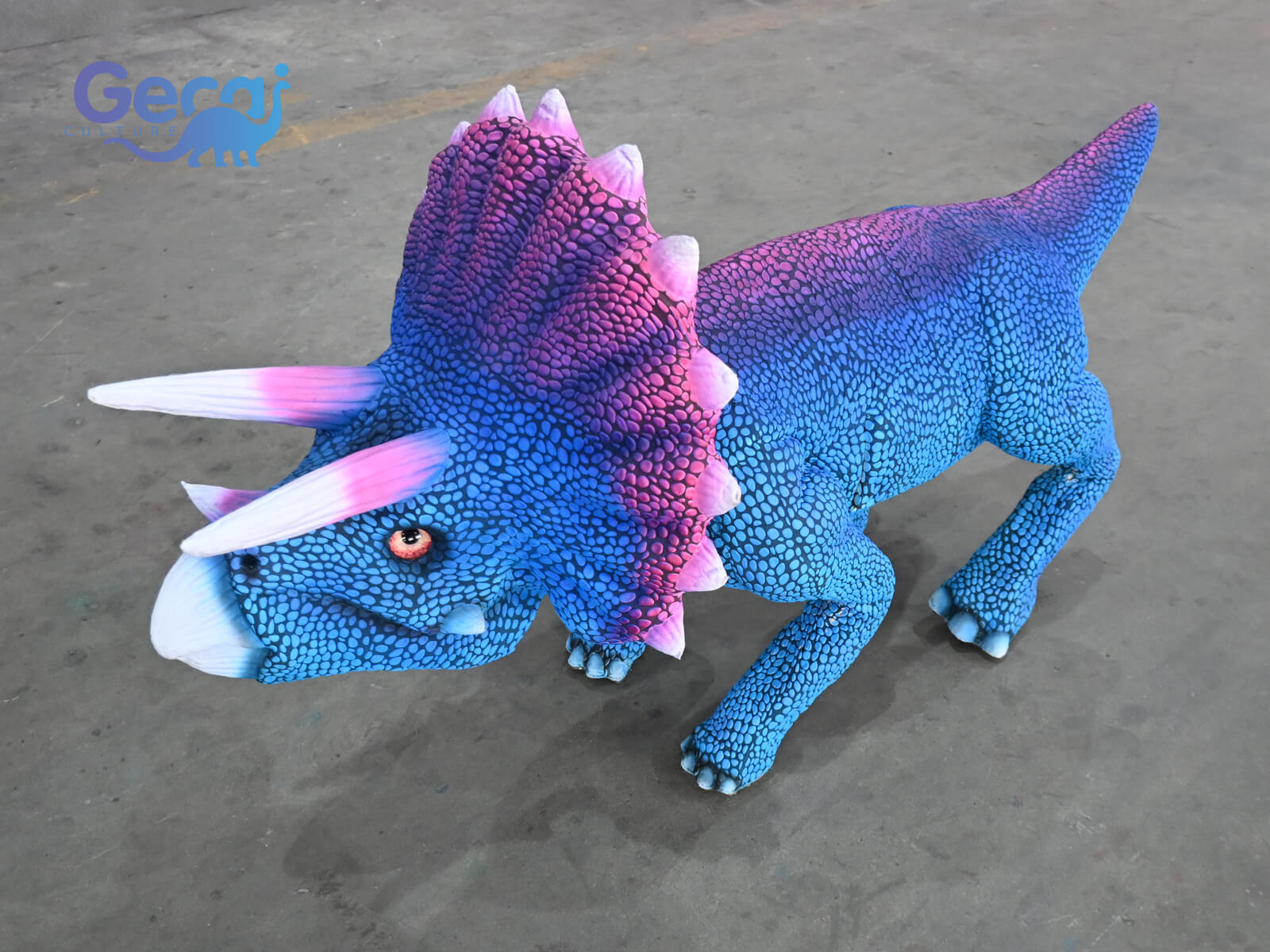 Custom Robot Triceratops for Event