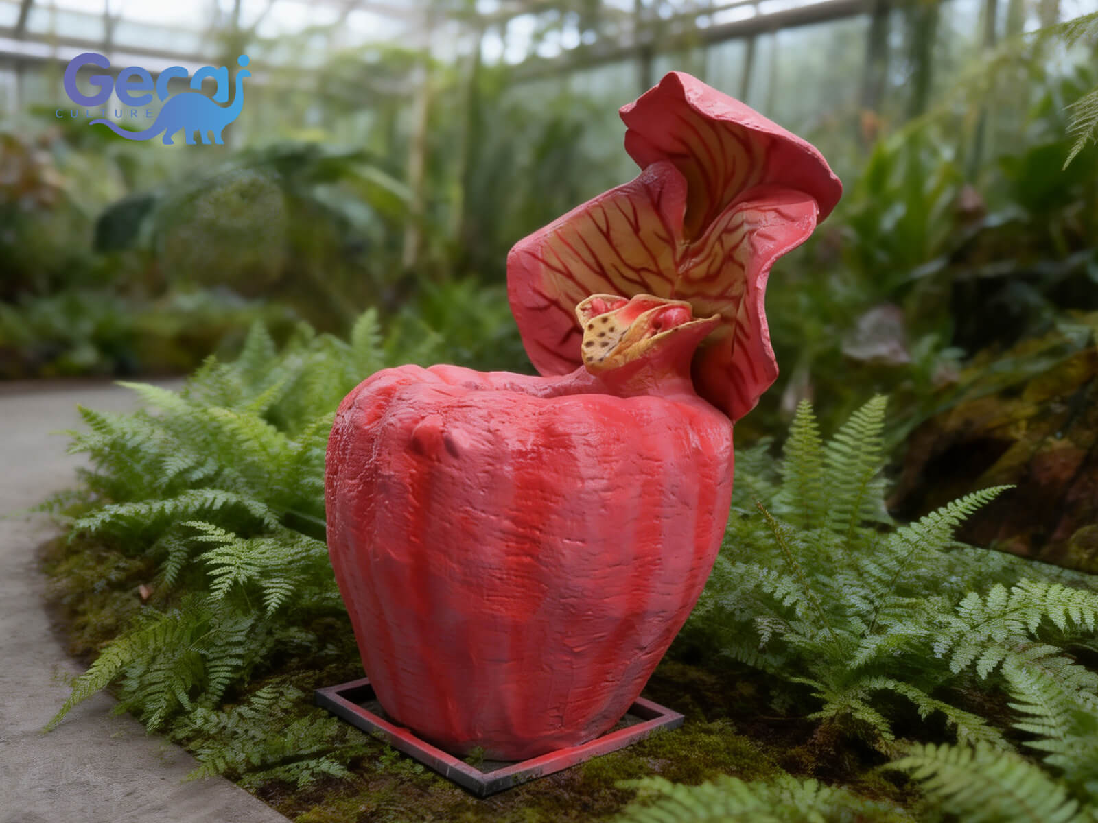 Realistic Venus Flytrap Statue for Garden