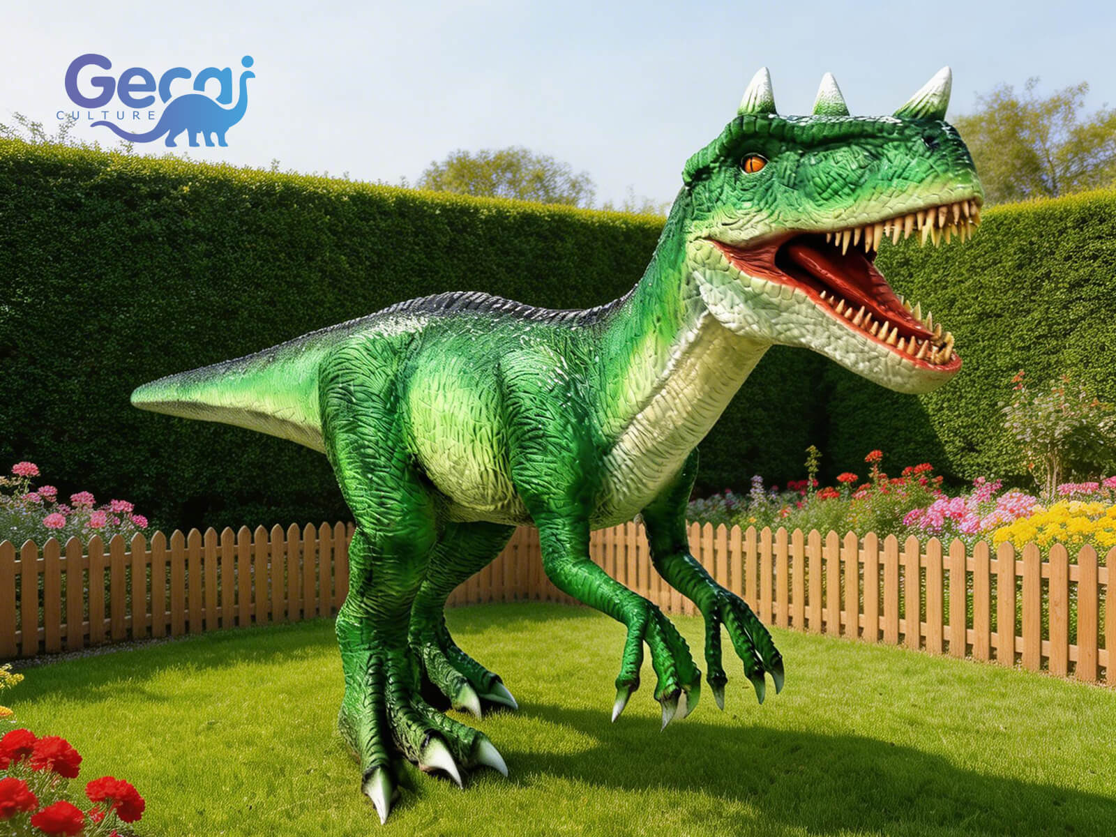 Lifelike Animatronic Ceratosaurus Model for Sale