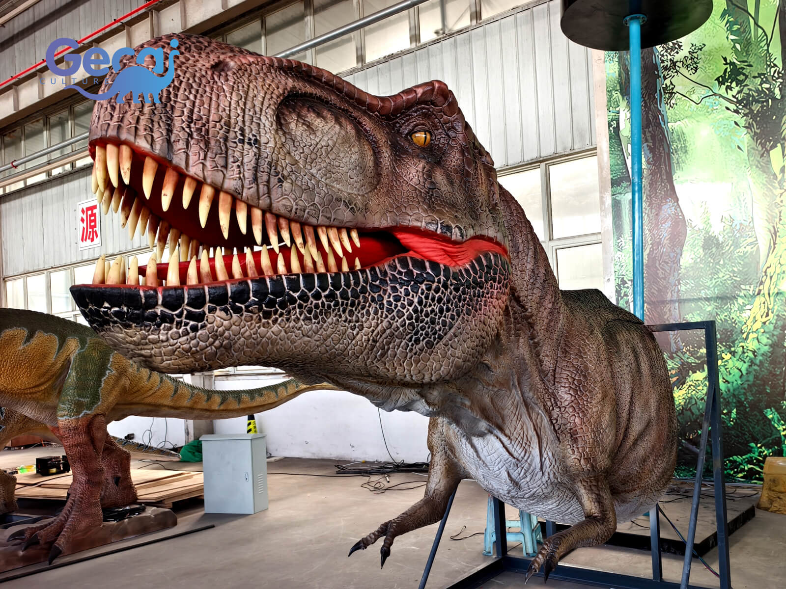 Life Size Animatronic Trex Head for Park