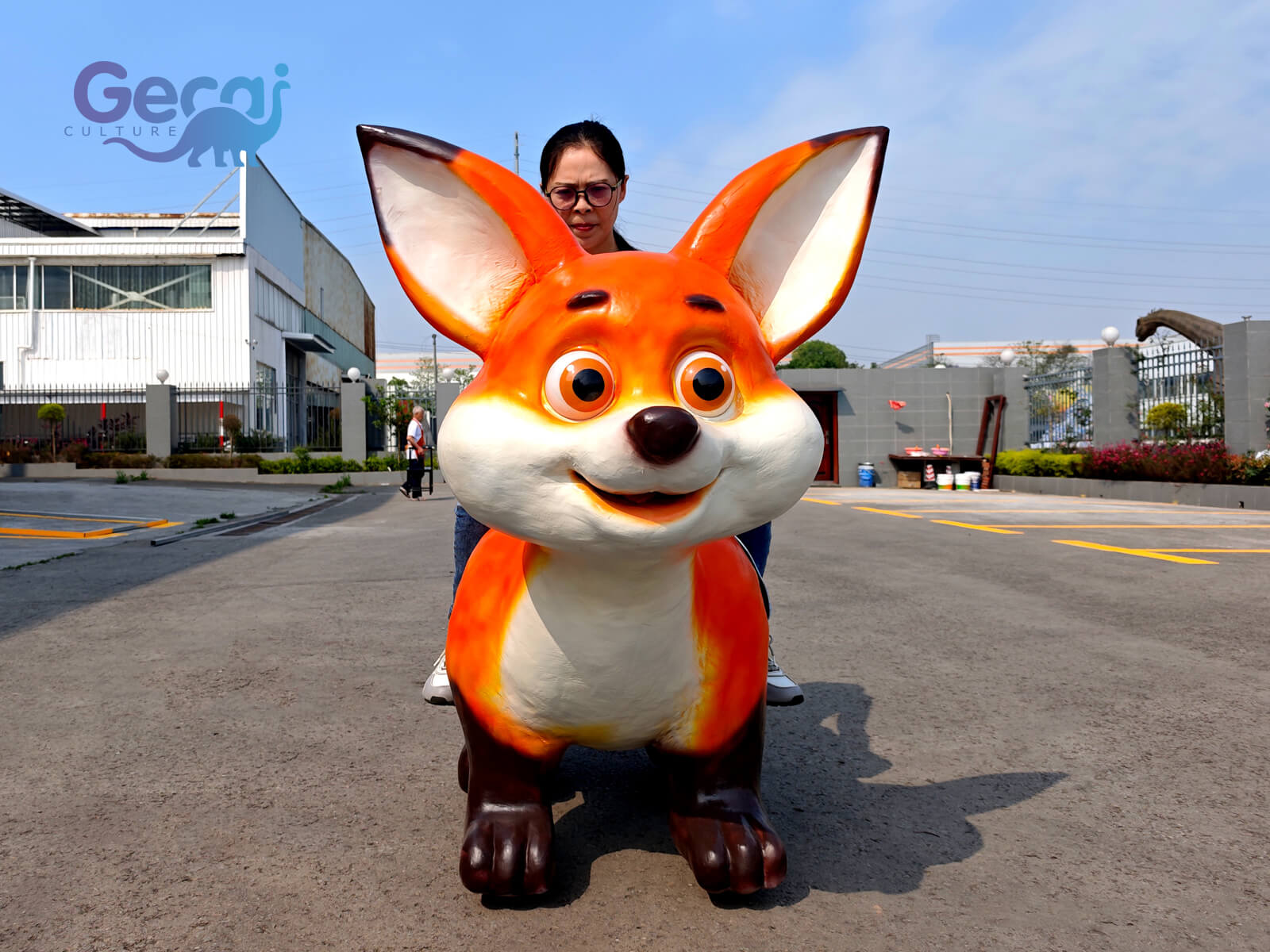 Cute Fox Animal Scooter for Kids