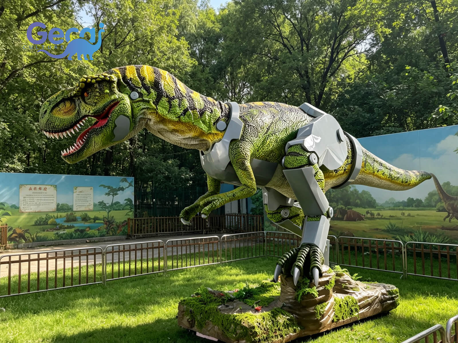 Upgraded Animatronic Tyrannosaurus Rex Model