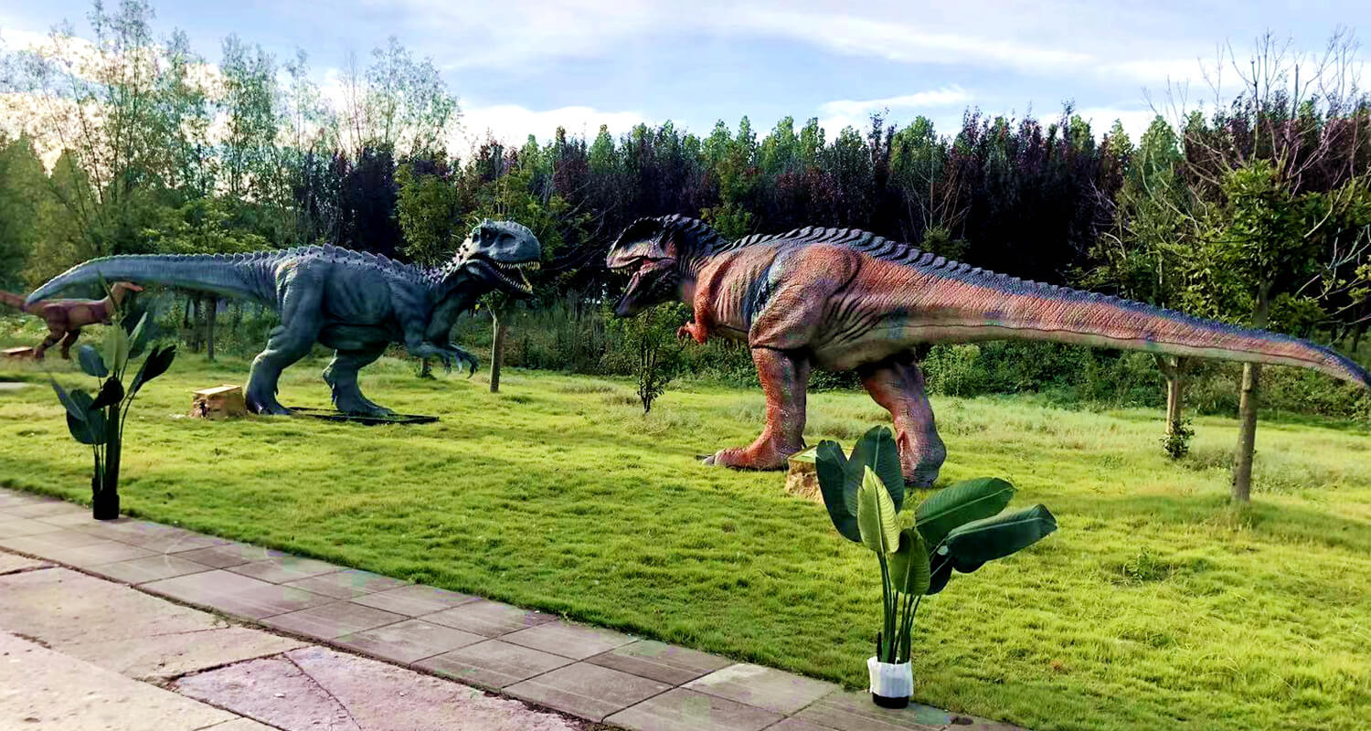 Dinosaur Park in Texas, USA