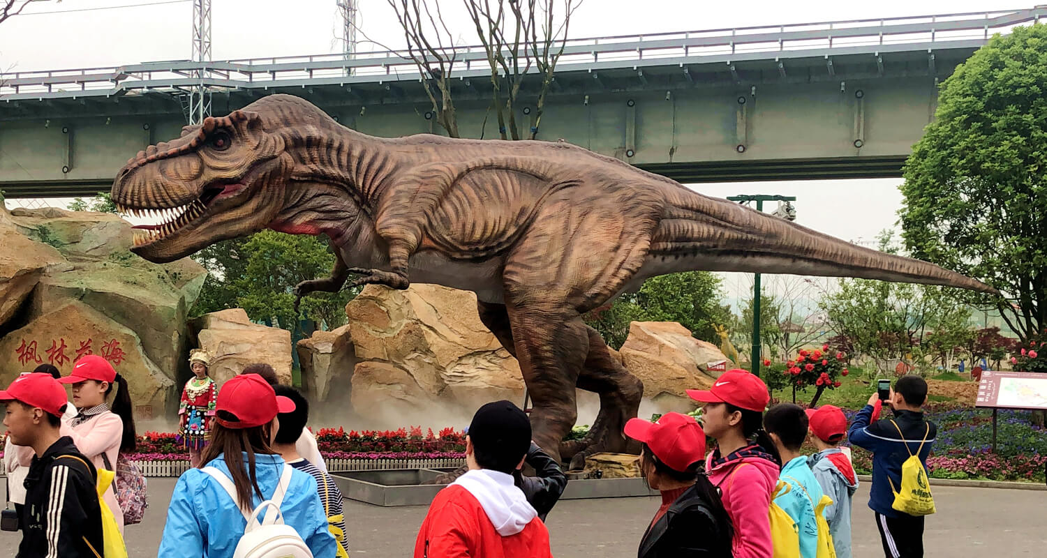 Dinosaur Exhibition in Hunan