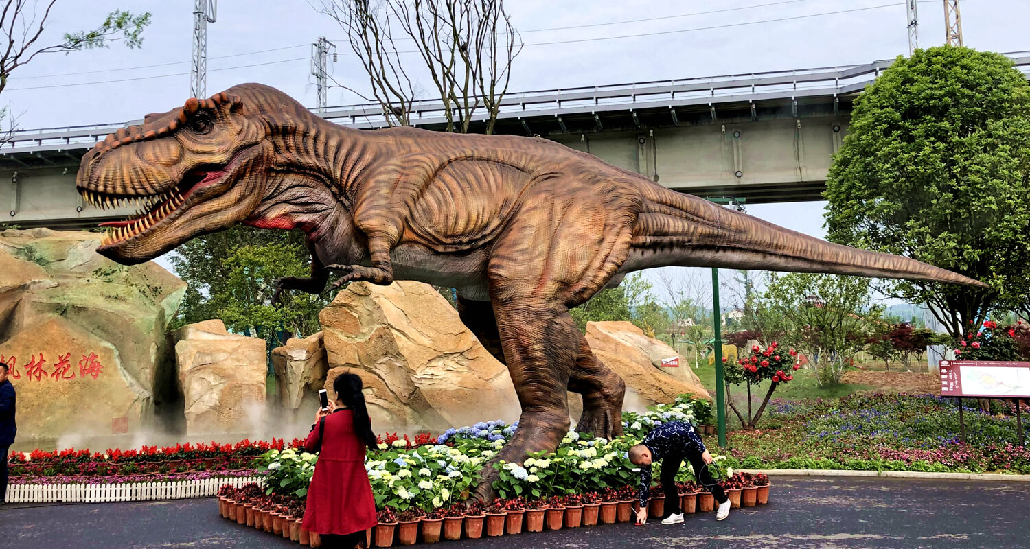 Dinosaur Exhibition in Hunan
