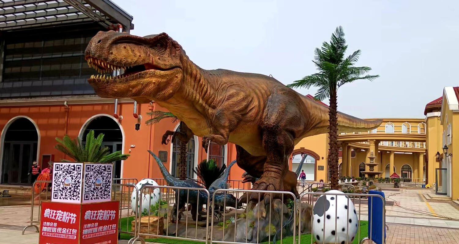 Dinosaurs Outdoor Exhibit in Dezhou