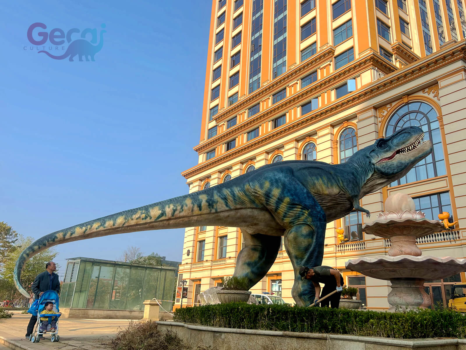 Dinosaur Project in Wuhan Mithus International Hotel