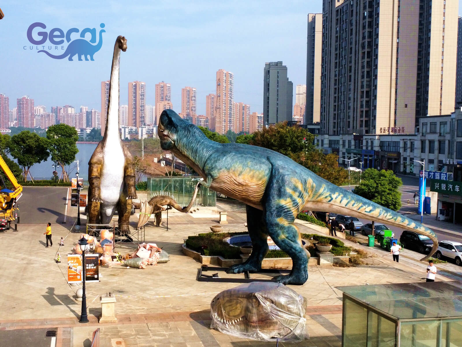 Dinosaur Project in Wuhan Mithus International Hotel