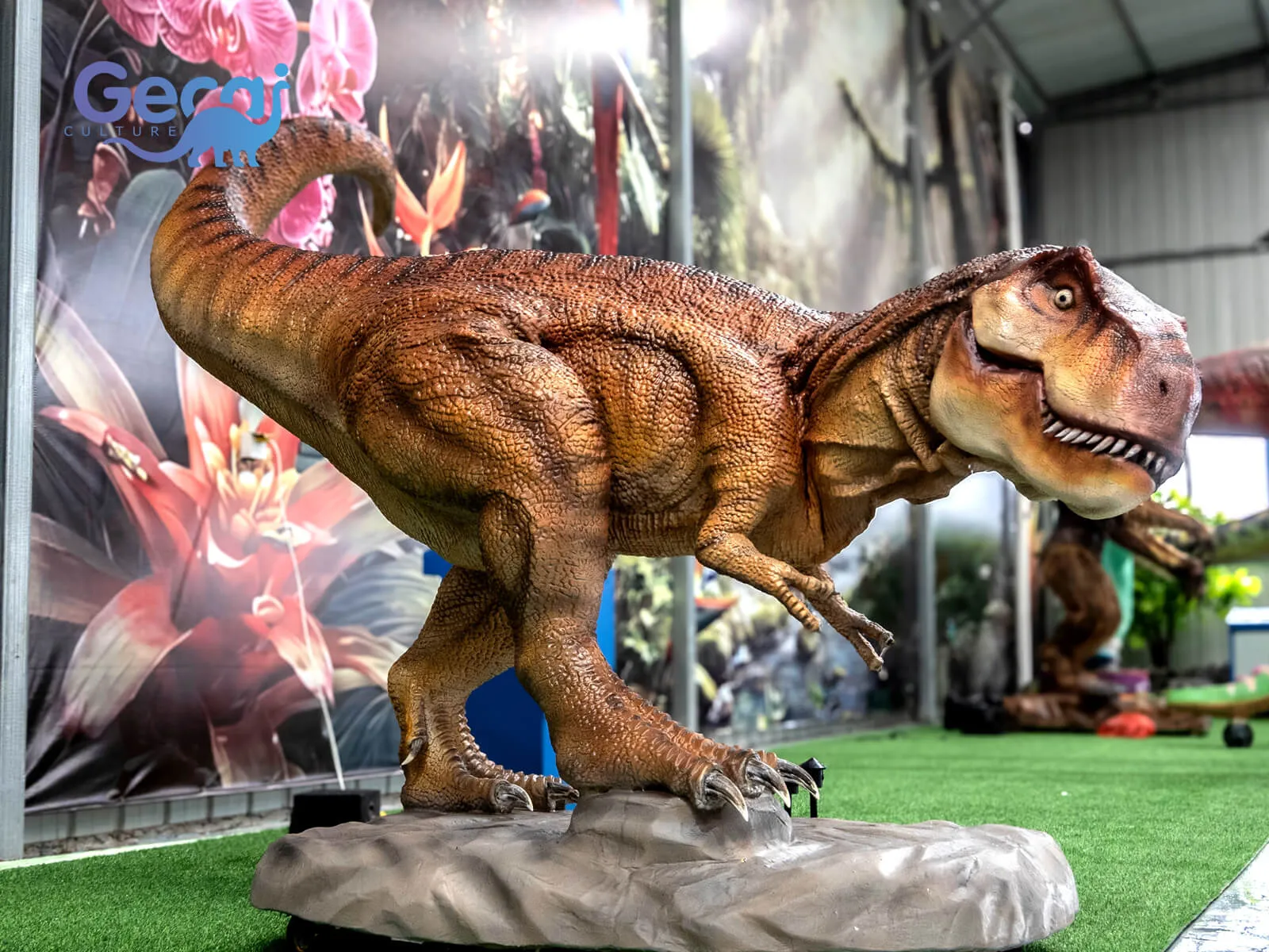 The Realistic Animatronic T-Rex with Servo Motor is a premium dinosaur attraction designed for theme parks, museums, exhibitions, and high-end entertainment projects. Equipped with advanced servo moto...