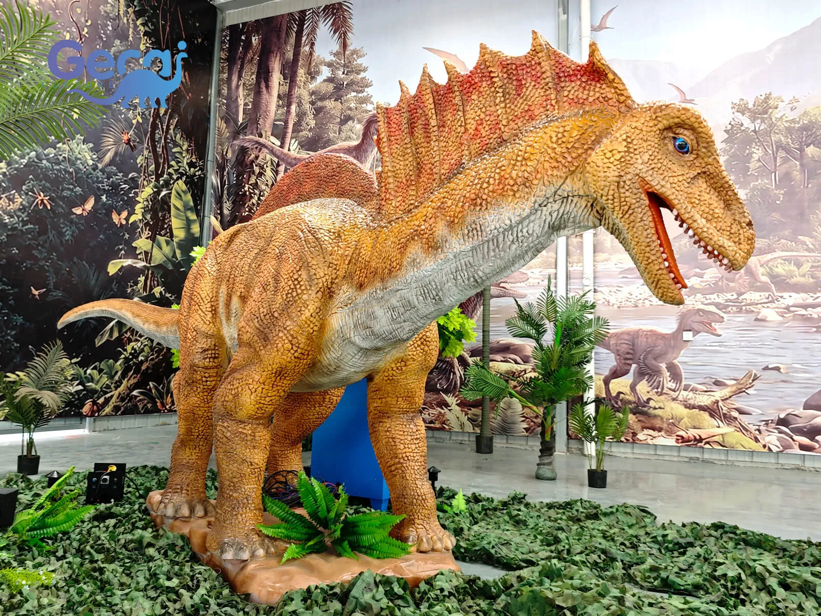 High Standard Animatronic Amargasaurus