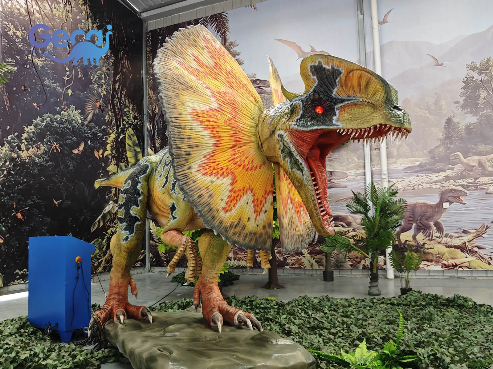 GeCai Culture is a leading animatronic dinosaur manufacturer specializing in realistic animatronic dinosaurs, life size dinosaur models, robotic dinosaurs, and custom dinosaur attractions for theme parks, museums, exhibitions, and entertainment venues worldwide.