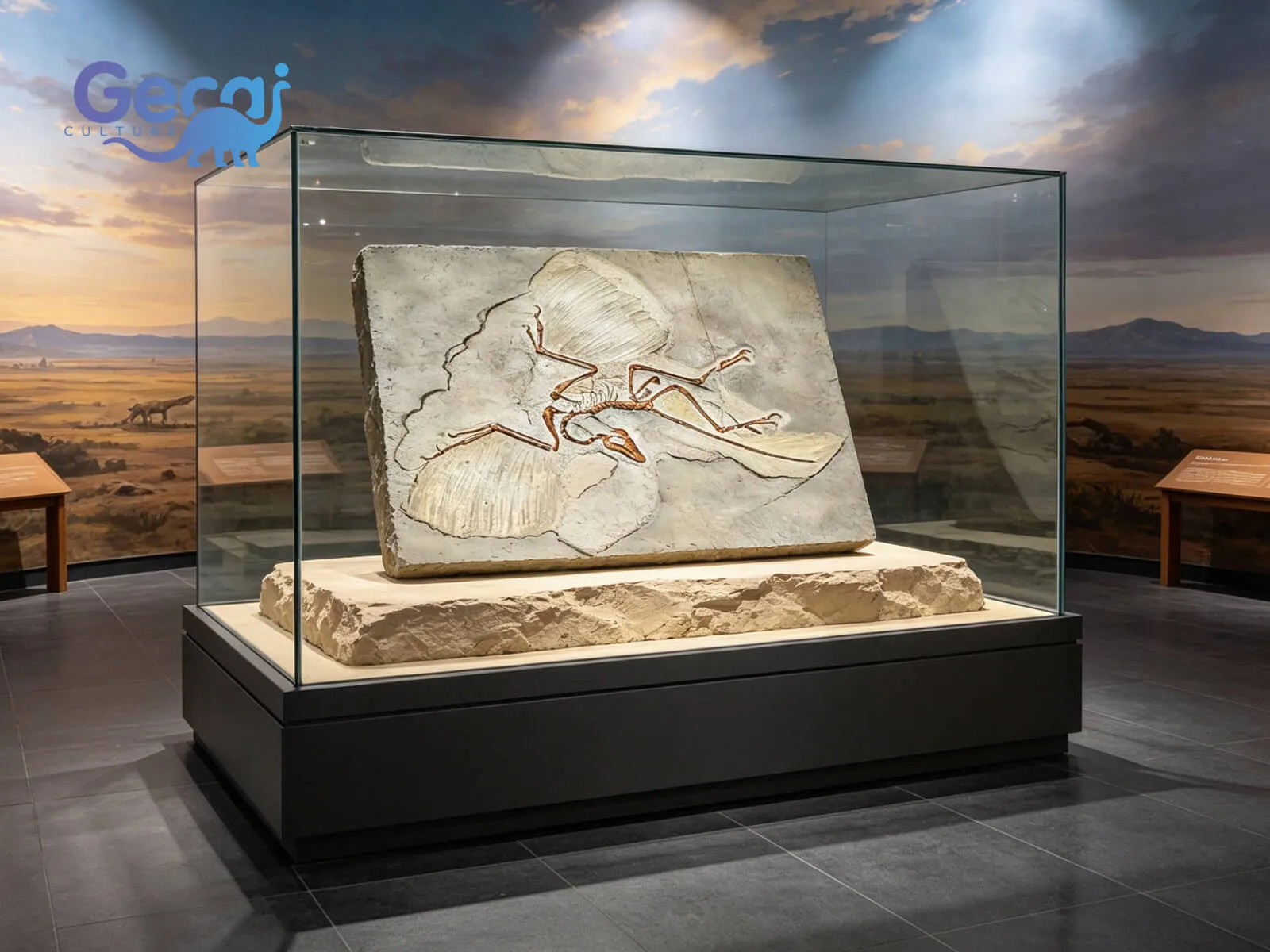 Archaeopteryx Fossil Replica para Museu