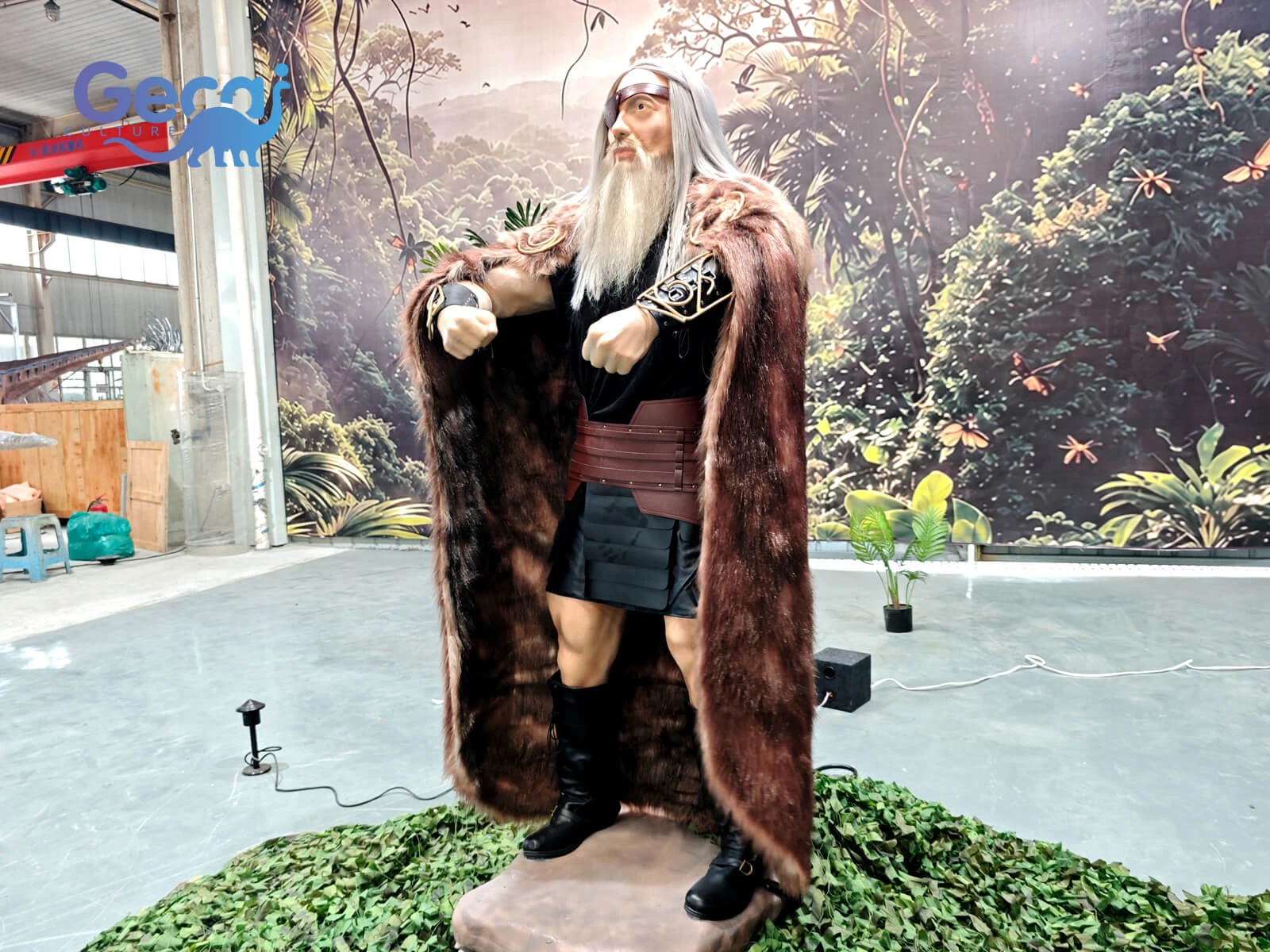 Animatronic Viking Chieftain for Theme Parks