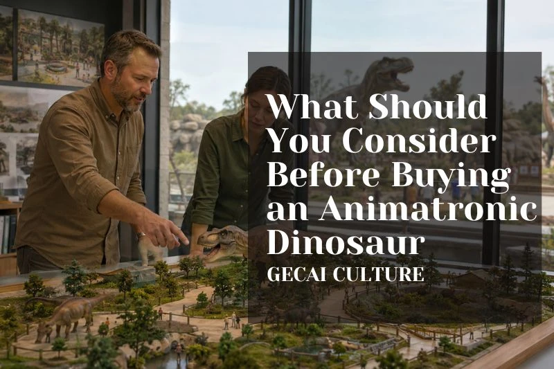 What Should You Consider Before Buying an Animatronic Dinosaur?
