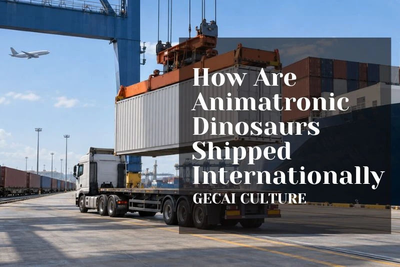 How Are Animatronic Dinosaurs Shipped Internationally?