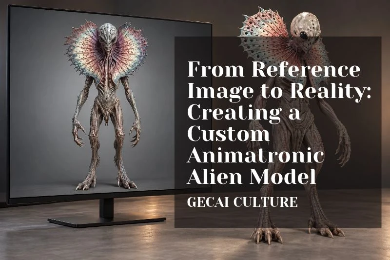 From Reference Image to Reality: Creating a Custom Animatronic Alien Model